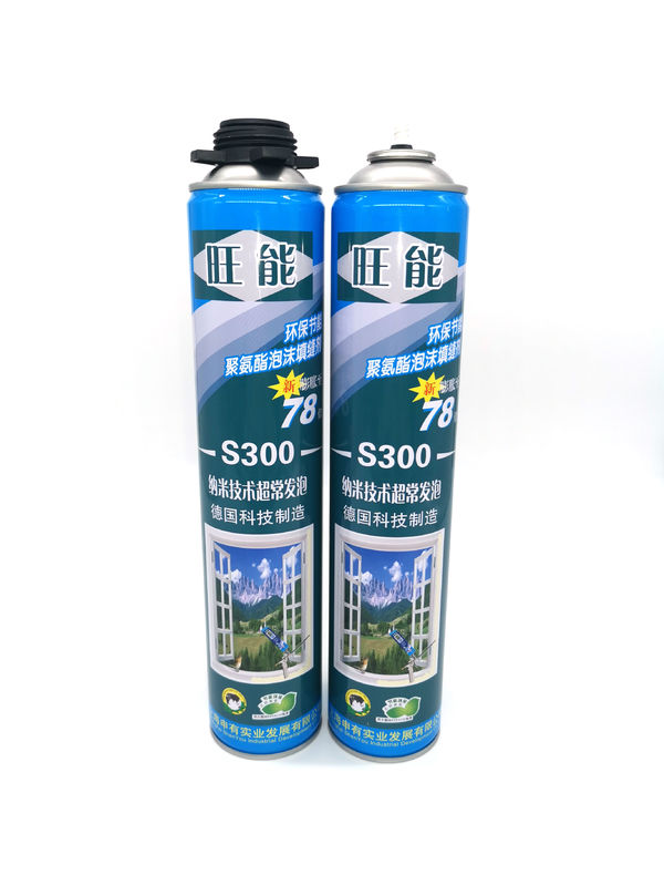 750ml Hard PU Polyurethane Foam Spray With Strong Adhesive Force